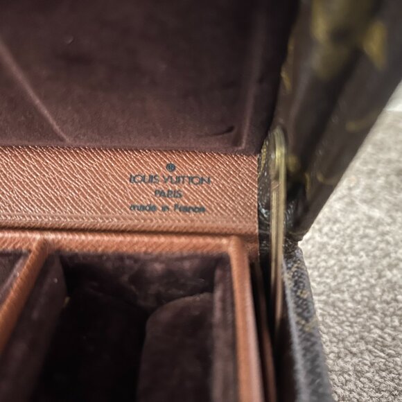 Louis Vuitton Monogram Jewelry Box Case Boite Bijoux - Picture 10 of 16